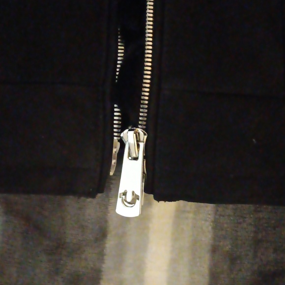 NWOT Beautiful suede shearling jacket True Religion - Picture 4 of 13